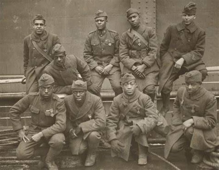 369th Infantry Regiment Marching