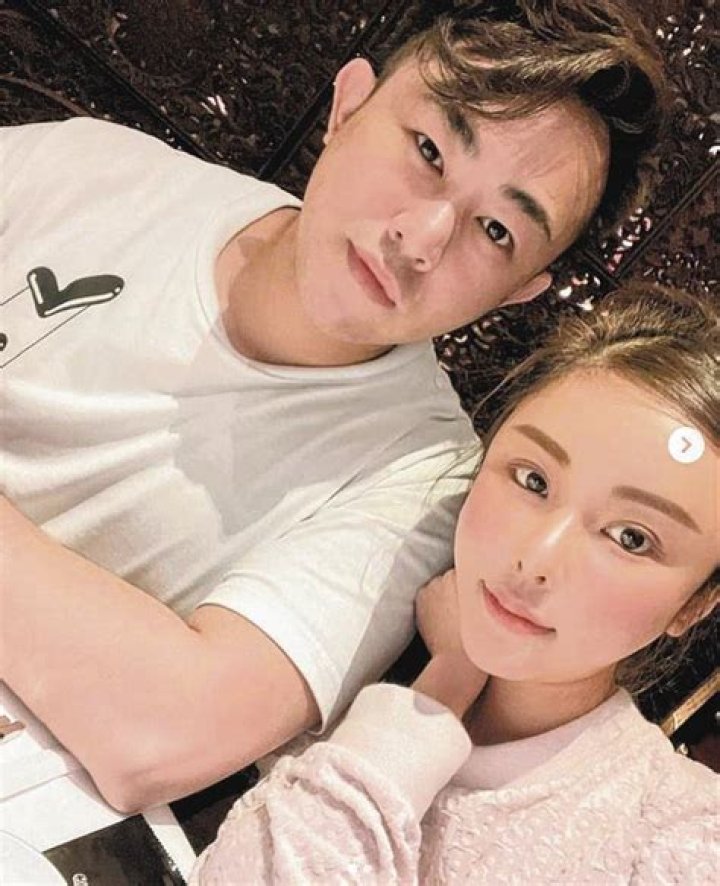 Abby Choi with her husband and kids