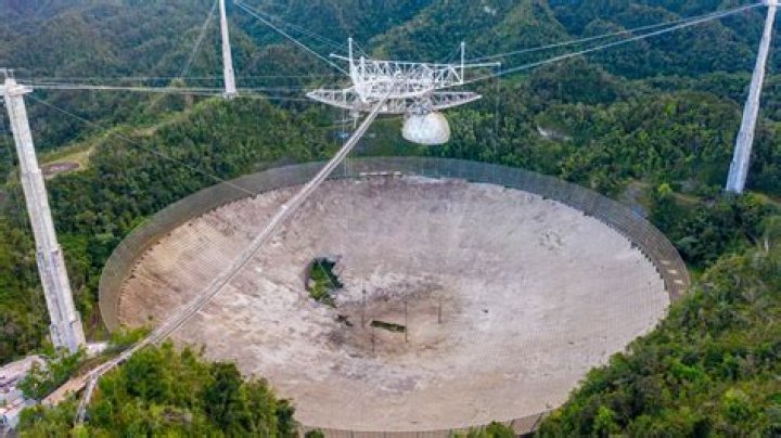 Aerial Views Of Arecibo Observatory