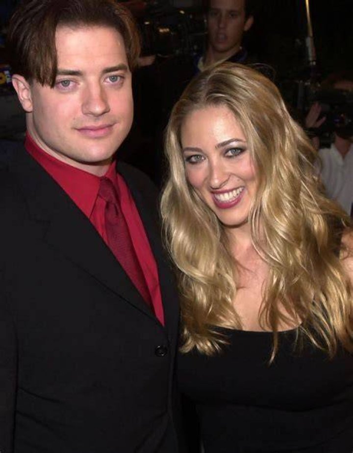 Afton Smith with her former husband Brendan Fraser