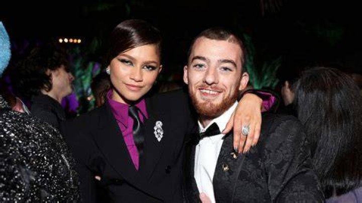 Angus Cloud with Zendaya