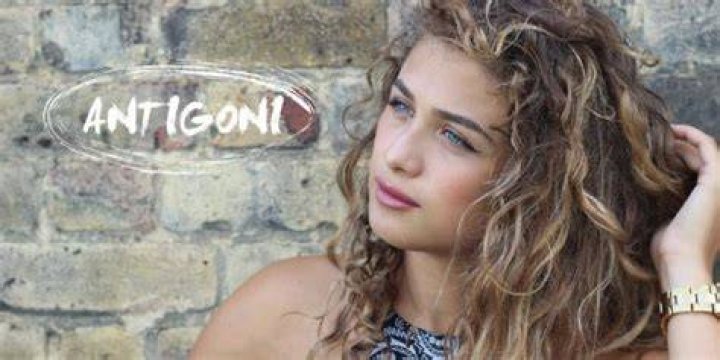 antigoni with her childhood boyfriend