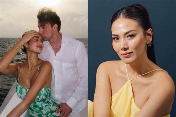 Bianca Manalo with her partner