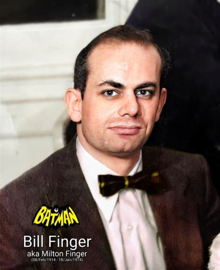 Bill Finger On Chin