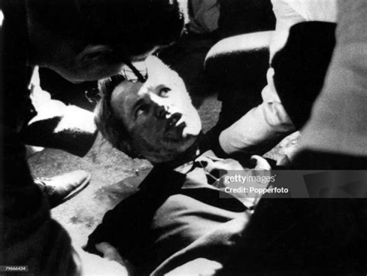 Bobby Kennedy Lies On Floor