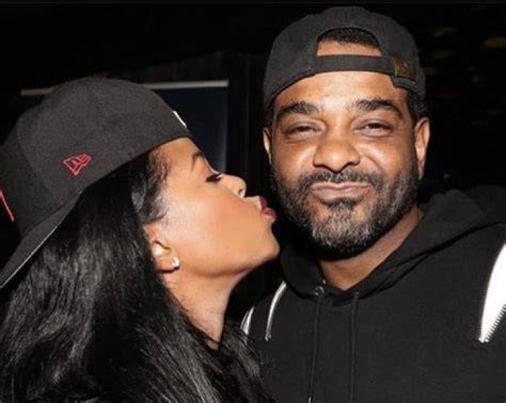 Chrissy Lampkin with her boyfriend Jim Jones