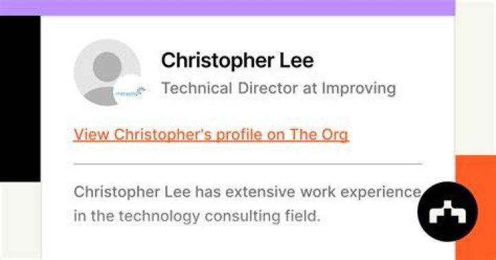 Christopher is the technical director at Chelsea Football Club