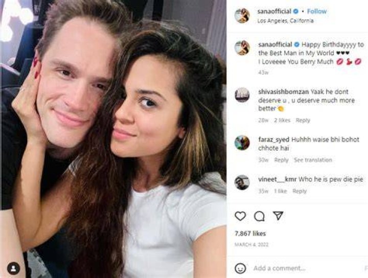 Csaba proposed to Sana Saeed
