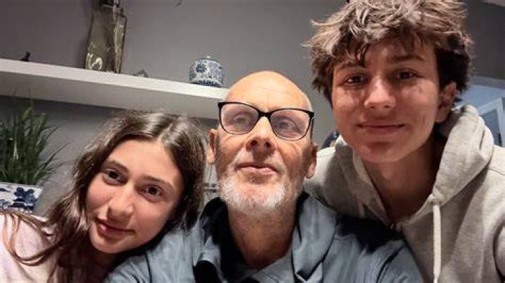 Csaba with his family