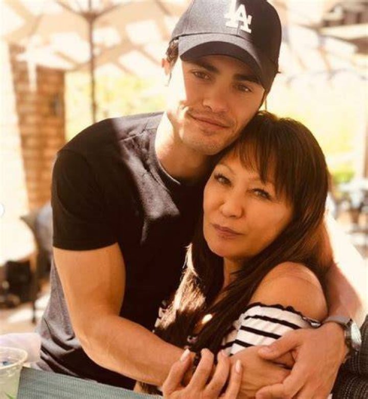 Darren Barnet with his mother Deborah Barnet