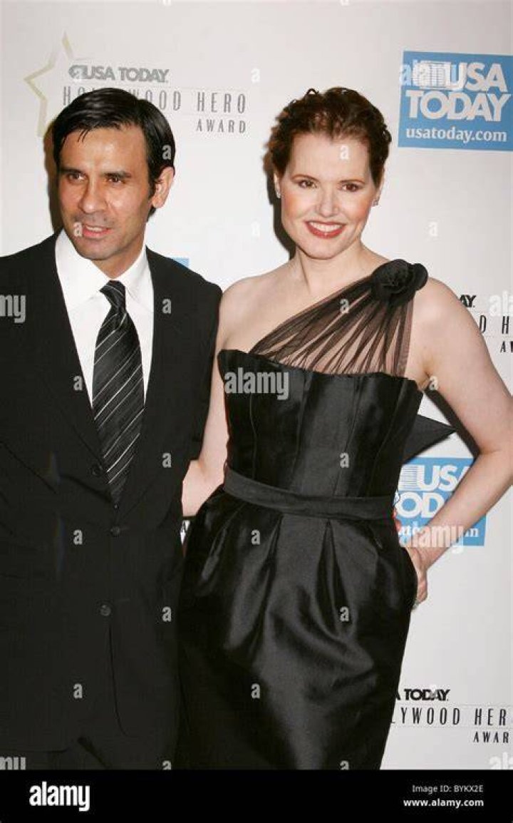 Dr. Reza Jarrahy and Geena Davis finalize their divorce
