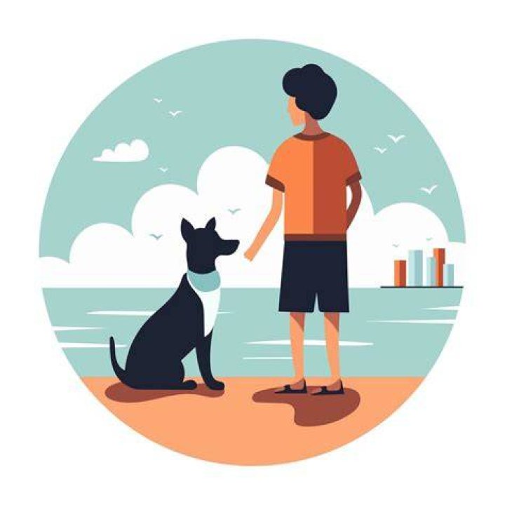 Elden with his pet dog