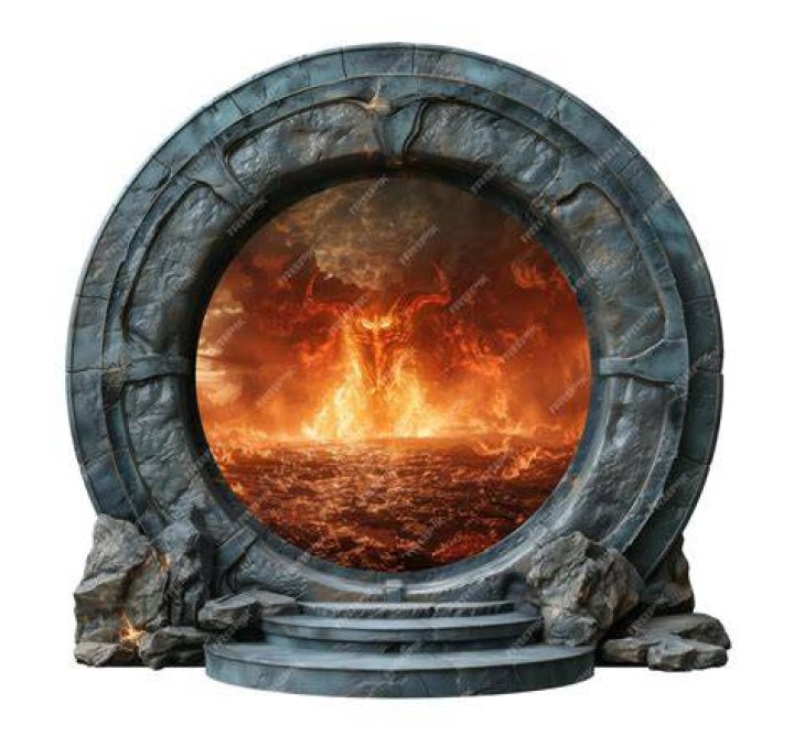Entrance Portal To Hell