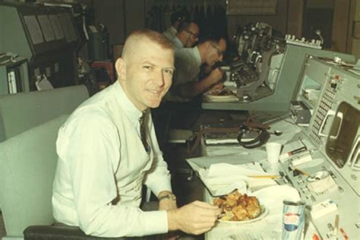 Eugene Gene Kranz At Nasa Mission Control