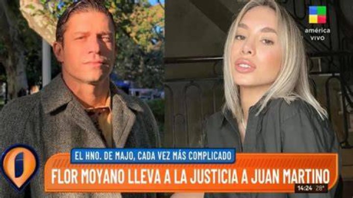 Flor Moyano and her lover Nicol&aacute;s Garc&iacute;a