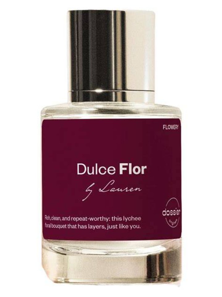 Flor Moyano promotes Dossier perfume