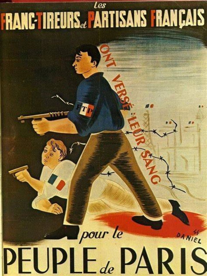 French Resistance Poster
