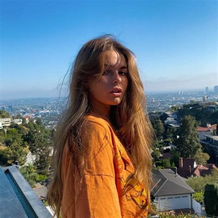 Giulia Amato with her boyfriend
