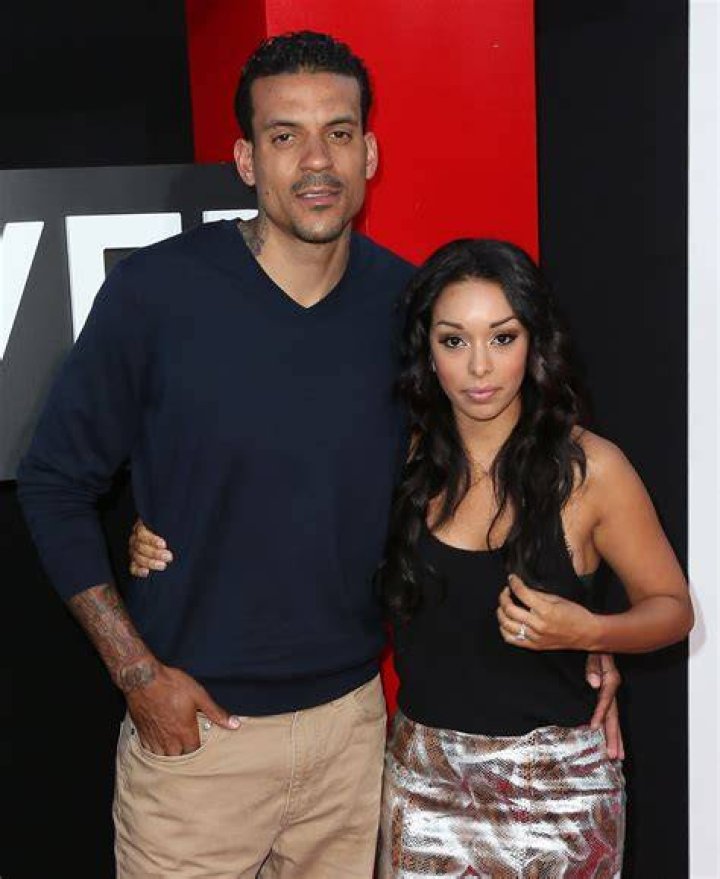 Gloria Govan and her ex-husband Matt Barnes with their kids Carter Kelly Barnes and Isaiah Michael Barnes