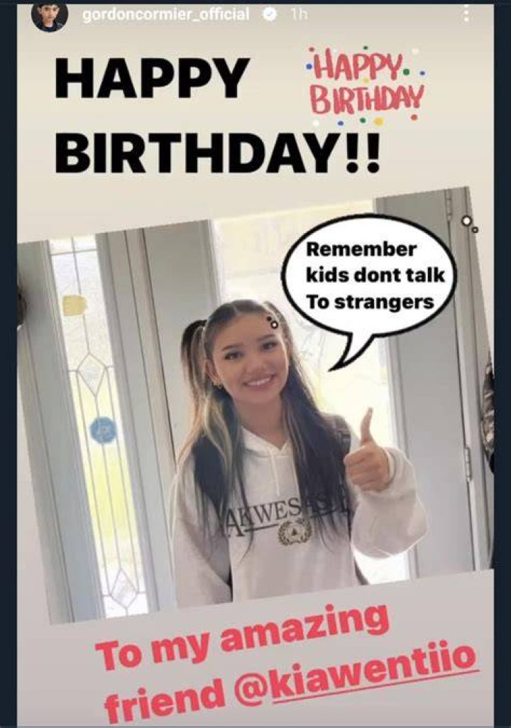 Gordon Cormier birthday