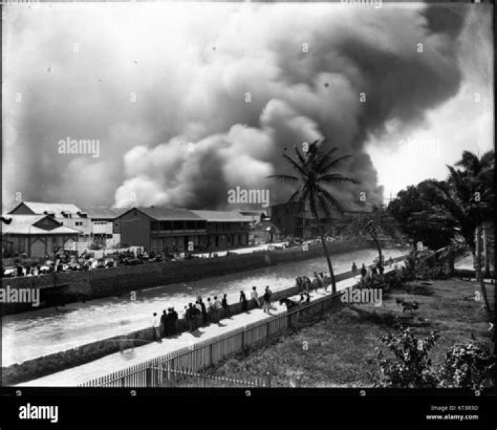 Honolulu Chinatown Fire