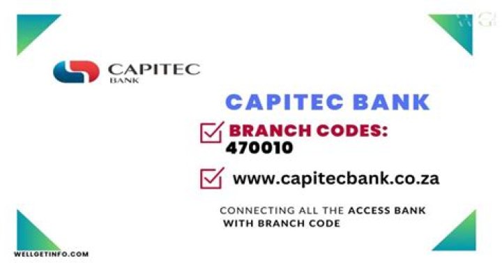 How To Find and Use Capitec Branch Code, Universal Code and Swift Code