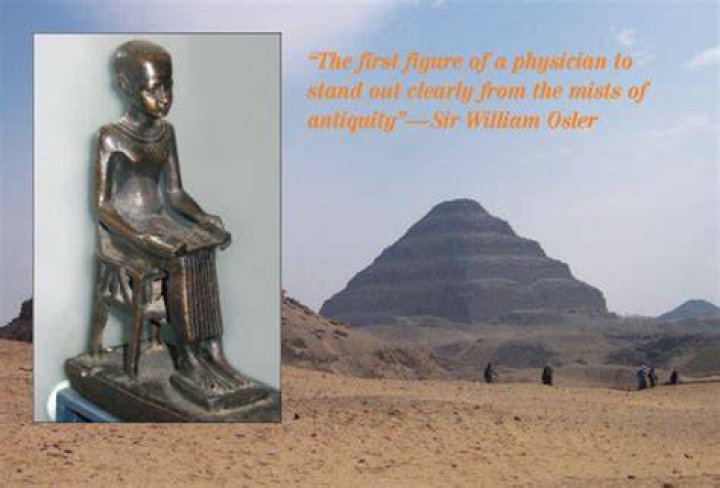 Imhotep First Physician Architect Engineer