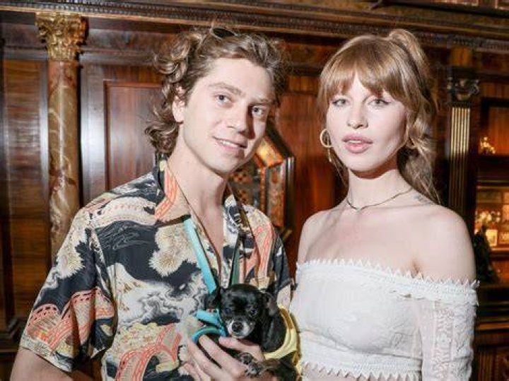 Ivy Getty and her partner Tobias Alexander Engel