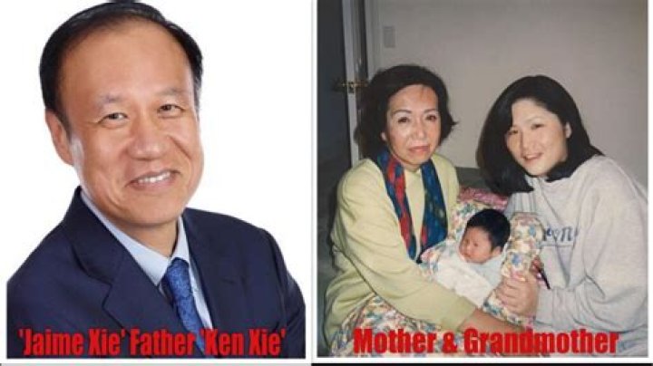 Jaime Xie old image with her dad