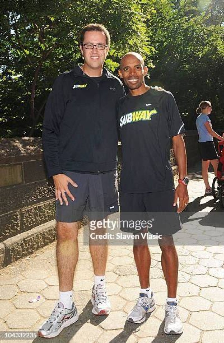 Jared Fogle And Meb Keflezighi