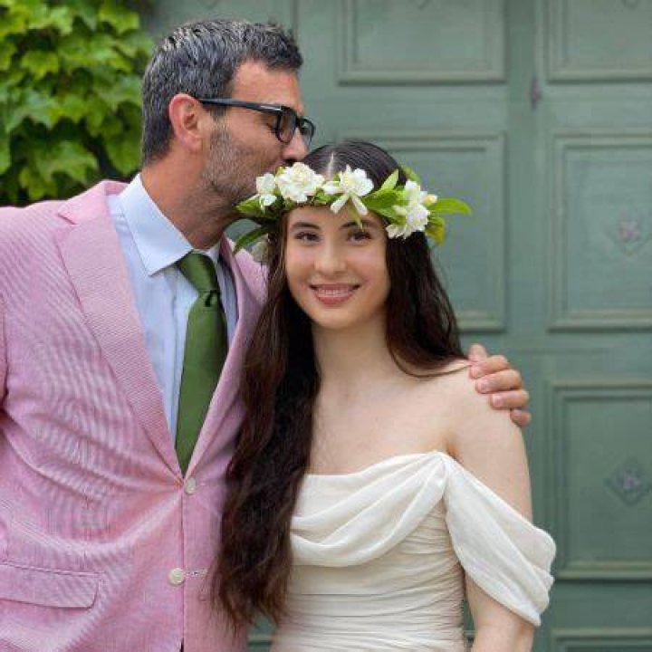 Jarrahy with his daughter Alizeh Keshvar Davis Jarrahy