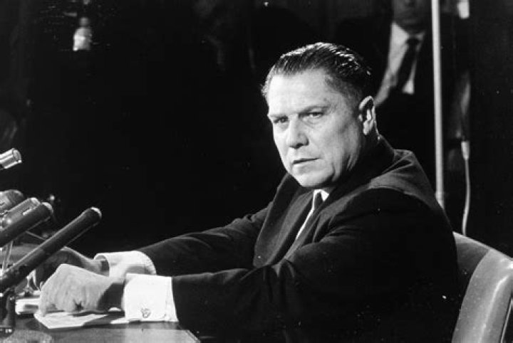 Jimmy Hoffa At Teamsters Headquarters