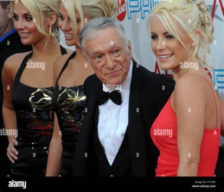 Karissa with Hugh Hefner