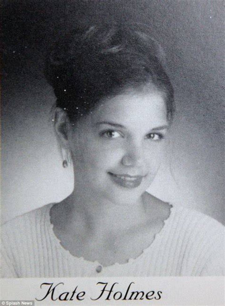 Katie Holmes Yearbook Photo