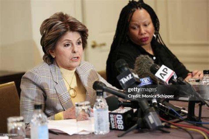 Kelly with Gloria Allred
