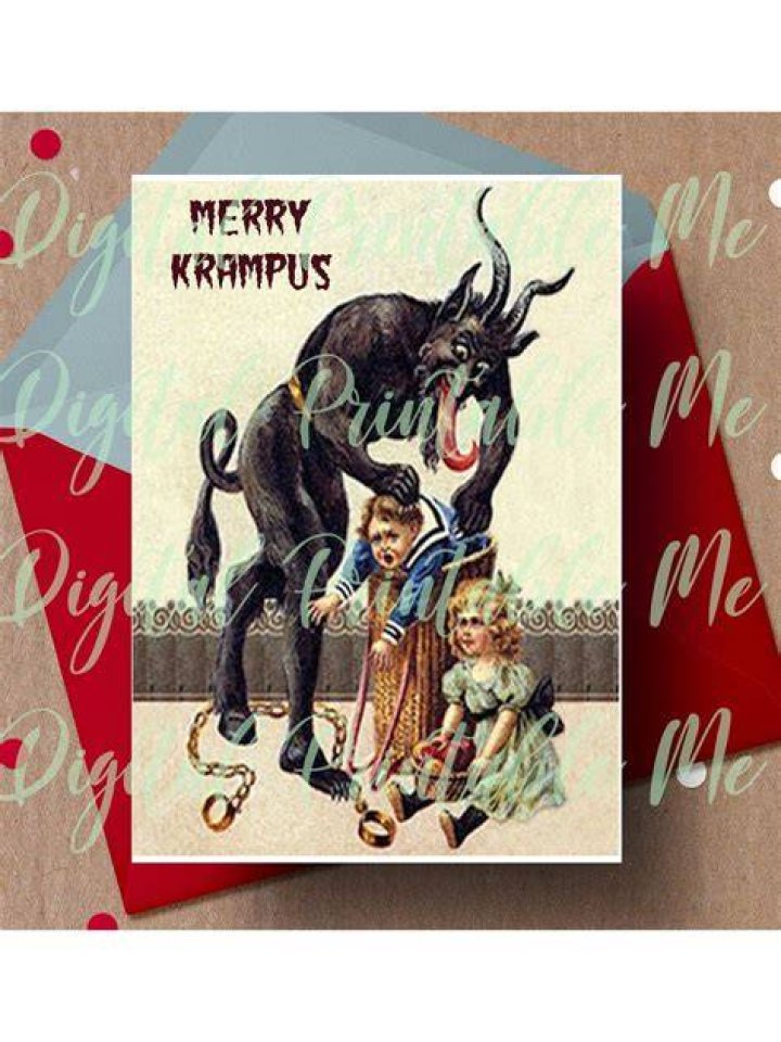 Krampus Card