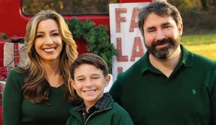 Kristy Greenberg with her husband