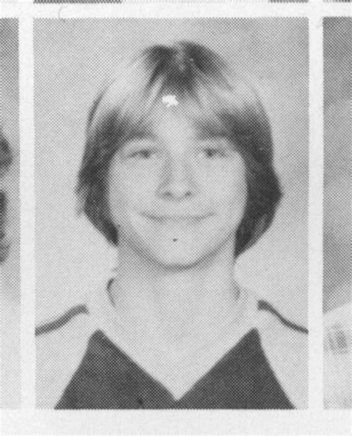 Kurt Cobain Yearbook Photo