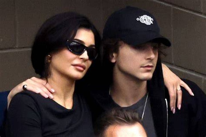 Kylie with her husband