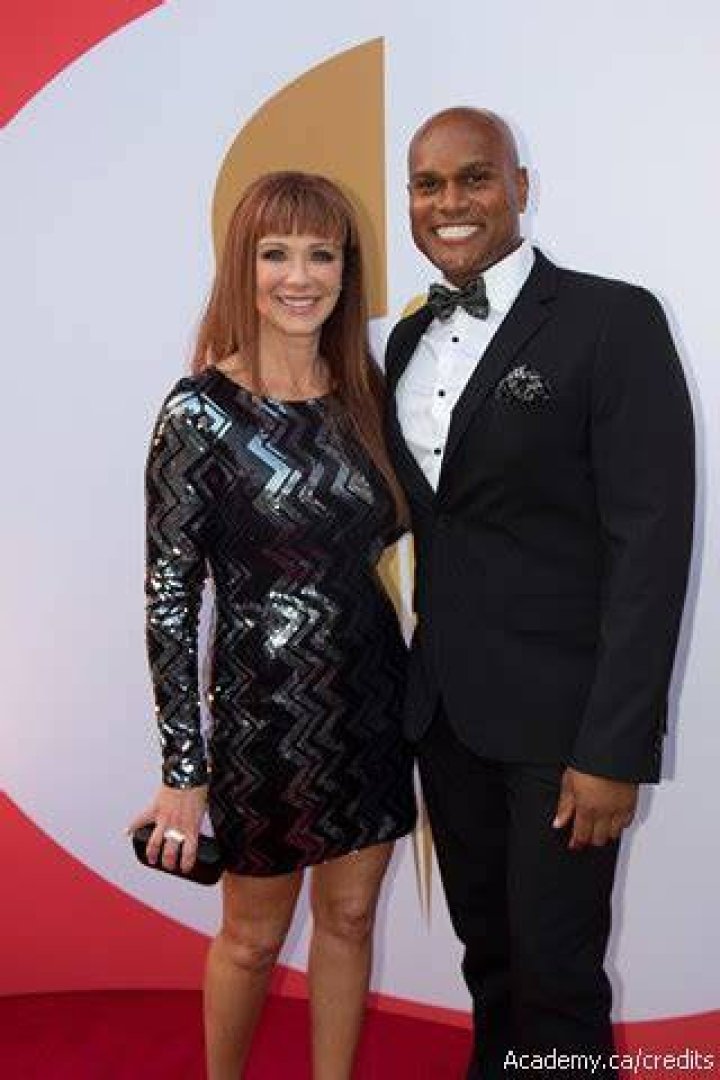 Lauren Holly with Jerome Ruffin