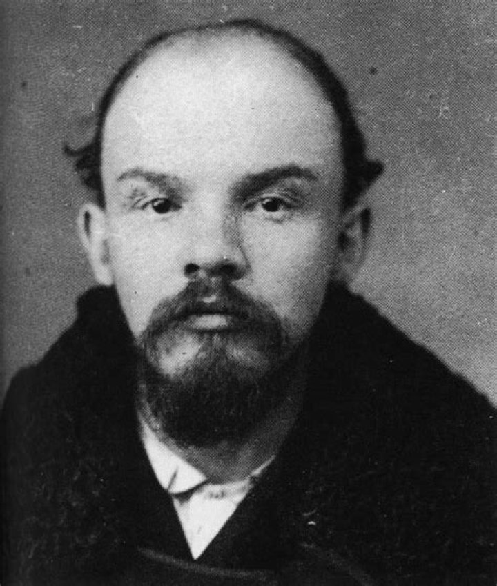Lenin with his charming looks