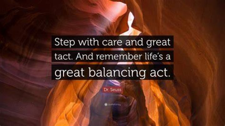 Life Is A Great Balancing Act