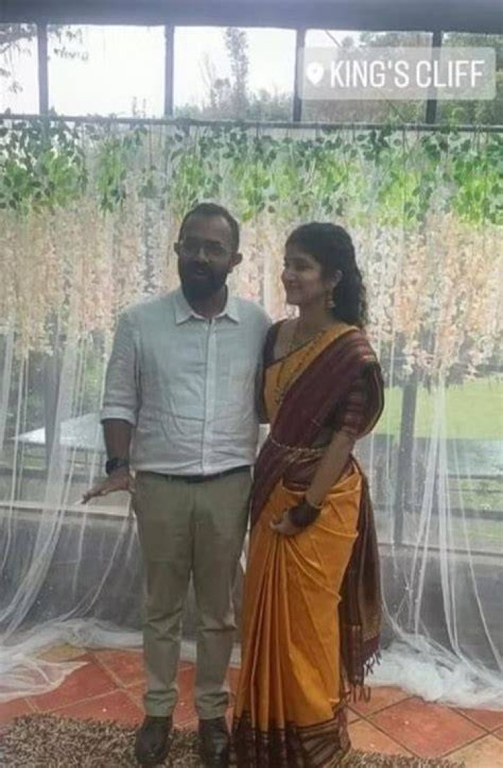 Meetha Raghunath and her partner Arjun