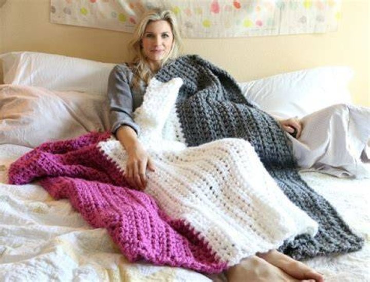 Melanie Ham crochet blanket