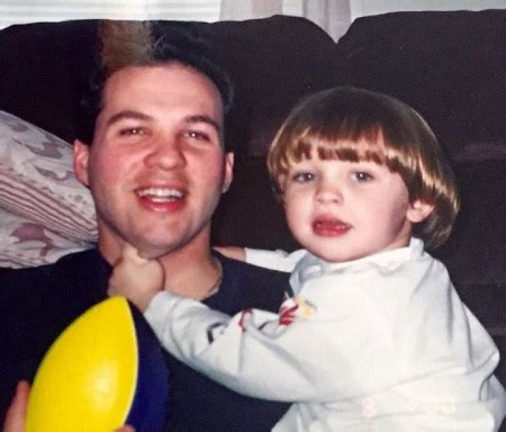 Michael Cammett old picture with his father