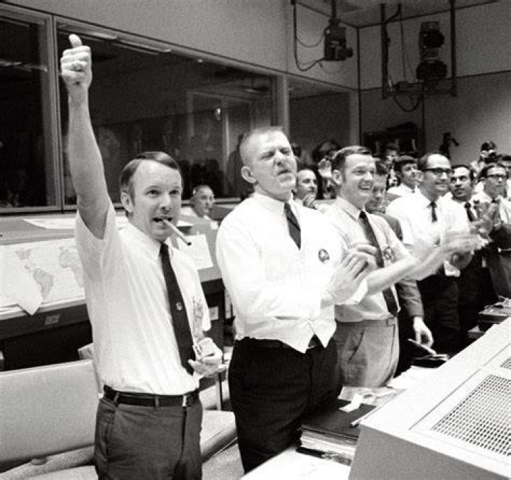 Mission Control Celebrates Apollo 13 Crew Safety