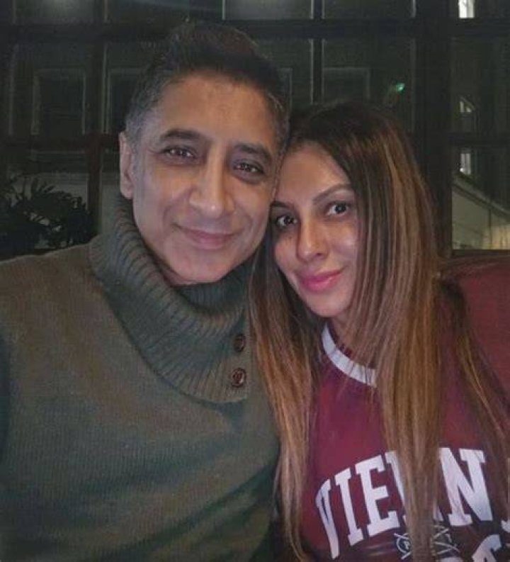 Narinder Kaur with her parents