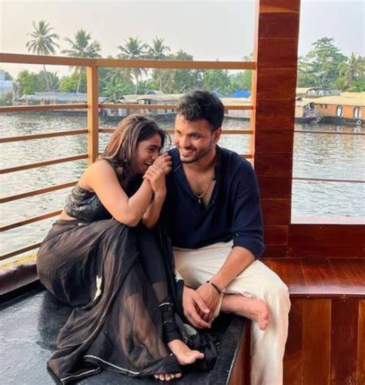 Nayani Pavani with her friend