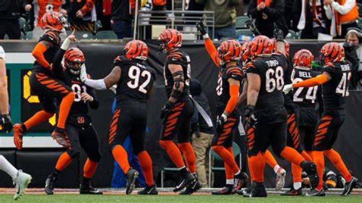 NFL Photos Cincy Score