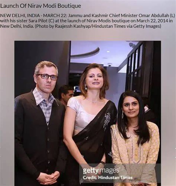 Payal Abdullah and Omar Abdullah divorce controversy